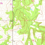 United States Geological Survey Gerty, OK (1967, 24000-Scale) digital map