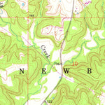 United States Geological Survey Gerty, OK (1967, 24000-Scale) digital map