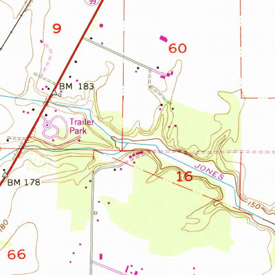 United States Geological Survey Gervais, OR (1957, 24000-Scale) digital map