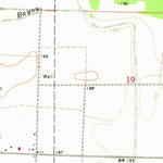 United States Geological Survey Gethsemane, AR (1964, 24000-Scale) digital map