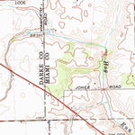 United States Geological Survey Gettysburg, OH (1961, 24000-Scale) digital map