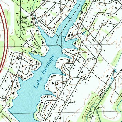 United States Geological Survey Gettysburg, PA (1994, 24000-Scale) digital map