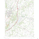 United States Geological Survey Gettysburg, PA (2023, 24000-Scale) digital map