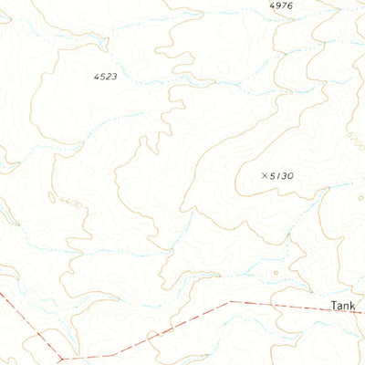 United States Geological Survey Gettysburg Peak, TX (1978, 24000-Scale) digital map