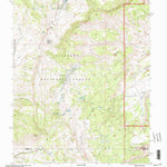 United States Geological Survey Geyser Peak, UT (2001, 24000-Scale) digital map