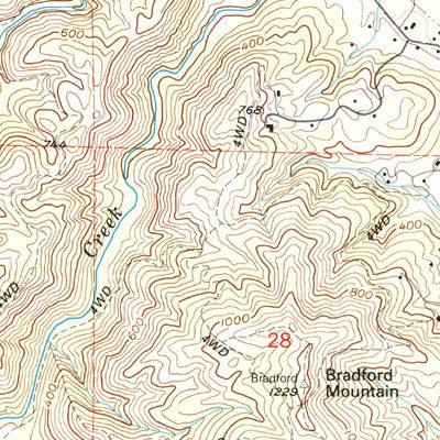 United States Geological Survey Geyserville, CA (1993, 24000-Scale) digital map