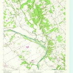 United States Geological Survey Gholson, TX (1957, 24000-Scale) digital map