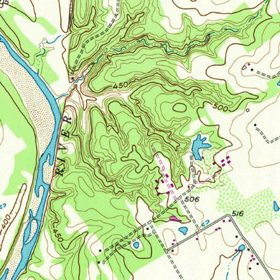 United States Geological Survey Gholson, TX (1957, 24000-Scale) digital map