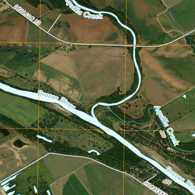 United States Geological Survey Gholson, TX (2010, 24000-Scale) digital map