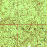 United States Geological Survey Ghost Ranch, NM (1953, 24000-Scale) digital map
