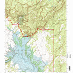 United States Geological Survey Ghost Ranch, NM (1995, 24000-Scale) digital map