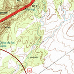 United States Geological Survey Ghost Ranch, NM (1995, 24000-Scale) digital map