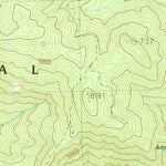 United States Geological Survey Giant Forest, CA (1987, 24000-Scale) digital map