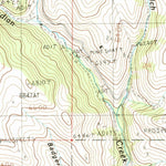 United States Geological Survey Giant Hill, MT (1986, 24000-Scale) digital map