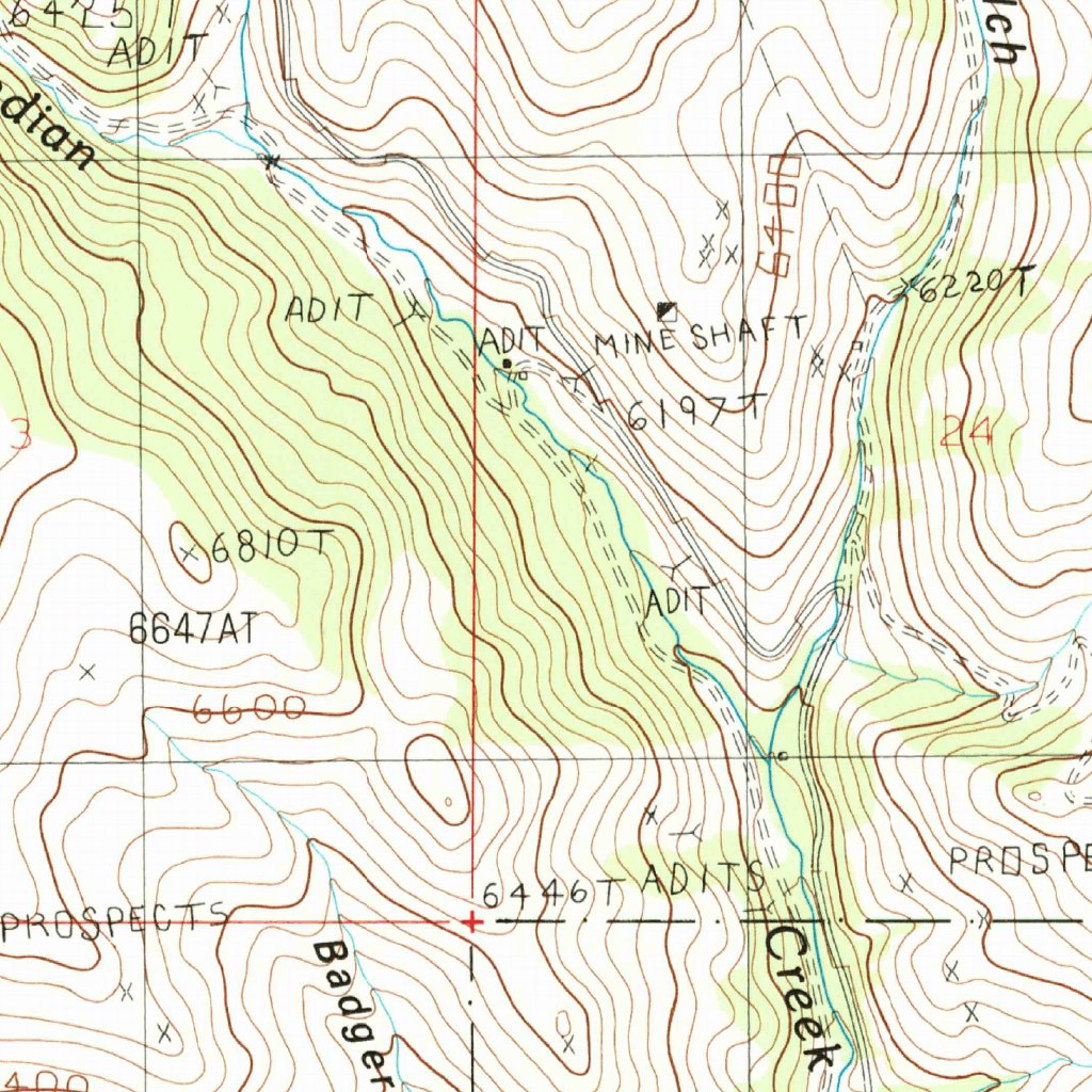 Giant Hill, MT (1986, 24000-Scale) Map by United States Geological ...