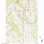 United States Geological Survey Giant Hill, MT (2001, 24000-Scale) digital map