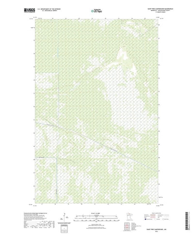 United States Geological Survey Giant Pine Campground, MN (2022, 24000-Scale) digital map