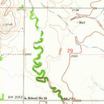 United States Geological Survey Gibbon North, NE (1962, 24000-Scale) digital map