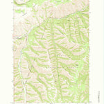 United States Geological Survey Gibbon, OR (1964, 24000-Scale) digital map