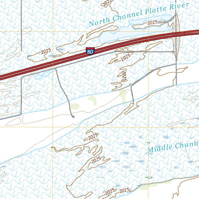 United States Geological Survey Gibbon South, NE (2021, 24000-Scale) digital map
