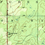 United States Geological Survey Gibbs City, MI (1946, 31680-Scale) digital map
