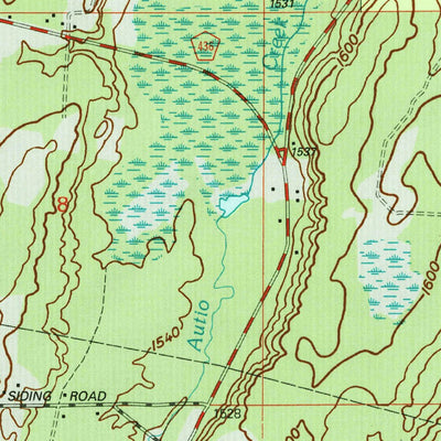 United States Geological Survey Gibbs City, MI (1999, 24000-Scale) digital map