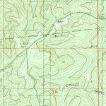 United States Geological Survey Gibsland, LA (1986, 24000-Scale) digital map