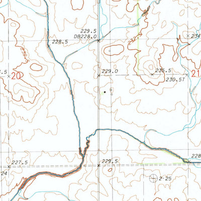 United States Geological Survey Gibson City East, IL (1983, 24000-Scale) digital map