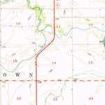 United States Geological Survey Gibson City, IL (1957, 62500-Scale) digital map