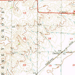 United States Geological Survey Gibson City, IL (1957, 62500-Scale) digital map