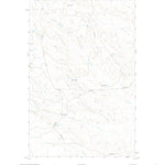 United States Geological Survey Gibson Coulee, MT (2020, 24000-Scale) digital map