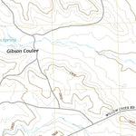 United States Geological Survey Gibson Coulee, MT (2020, 24000-Scale) digital map