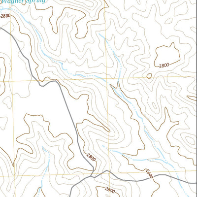 United States Geological Survey Gibson Coulee, MT (2020, 24000-Scale) digital map