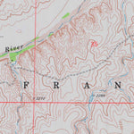 United States Geological Survey Gibson Creek, KS (1974, 24000-Scale) digital map