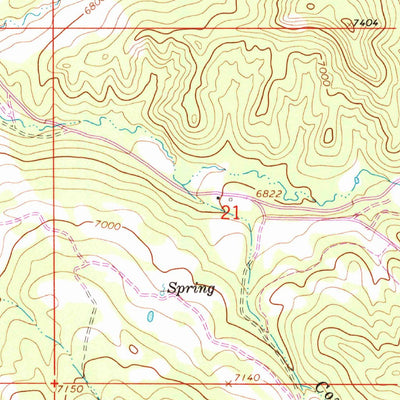 United States Geological Survey Gibson Gulch, CO (1963, 24000-Scale) digital map