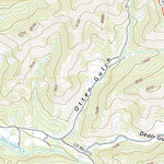 United States Geological Survey Gibson Gulch, CO (2022, 24000-Scale) digital map