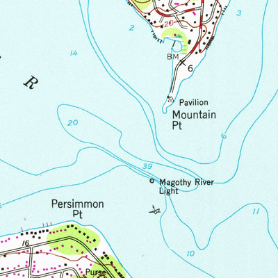 United States Geological Survey Gibson Island, MD (1954, 24000-Scale) digital map