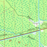 United States Geological Survey Gibson, LA (1964, 24000-Scale) digital map