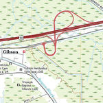 United States Geological Survey Gibson, LA (2020, 24000-Scale) digital map
