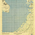 United States Geological Survey Gibsonton, FL (1947, 25000-Scale) digital map