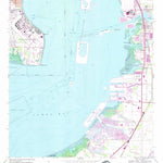 United States Geological Survey Gibsonton, FL (1956, 24000-Scale) digital map