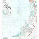 United States Geological Survey Gibsonton, FL (1998, 24000-Scale) digital map