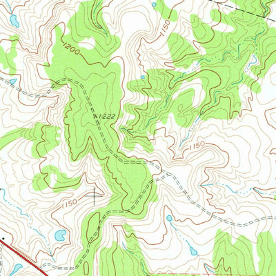 United States Geological Survey Gibtown, TX (1960, 24000-Scale) digital map