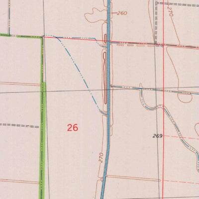 United States Geological Survey Gideon, MO (1978, 24000-Scale) digital map