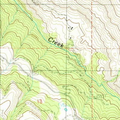 United States Geological Survey Gifford, ID (1984, 24000-Scale) digital map