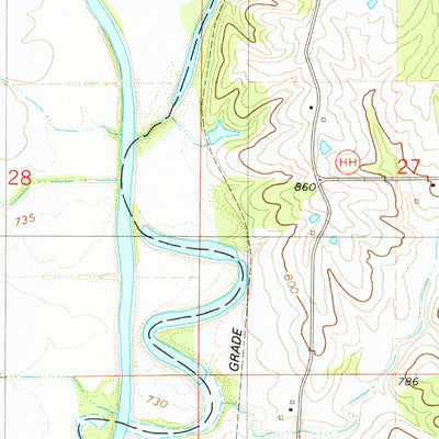 United States Geological Survey Gifford, MO (1979, 24000-Scale) digital map