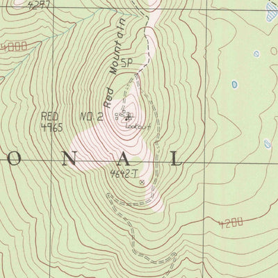 United States Geological Survey Gifford Peak, WA (1983, 24000-Scale) digital map