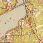United States Geological Survey Gig Harbor, WA (1942, 62500-Scale) digital map