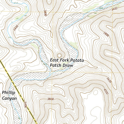 United States Geological Survey Gila Box, AZ (2021, 24000-Scale) digital map