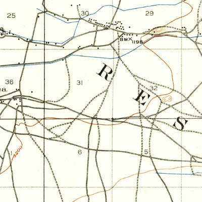 United States Geological Survey Gila Butte, AZ (1914, 62500-Scale) digital map